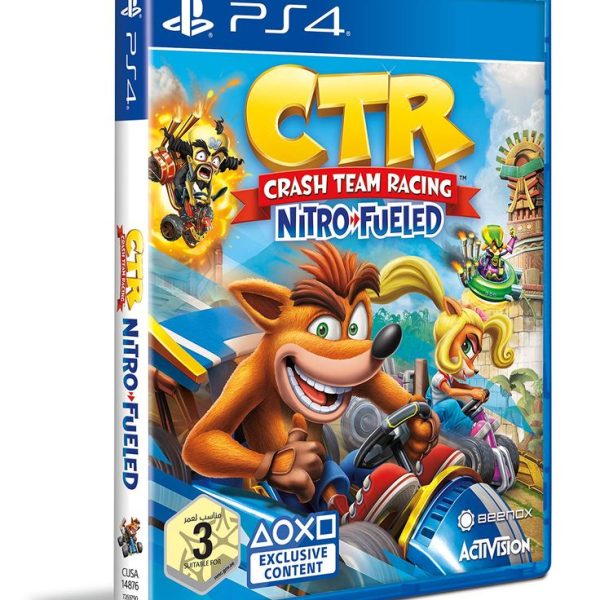بازی Crash Team Racing Nitro-Fueled (CTR) برای PS4 کارکرده