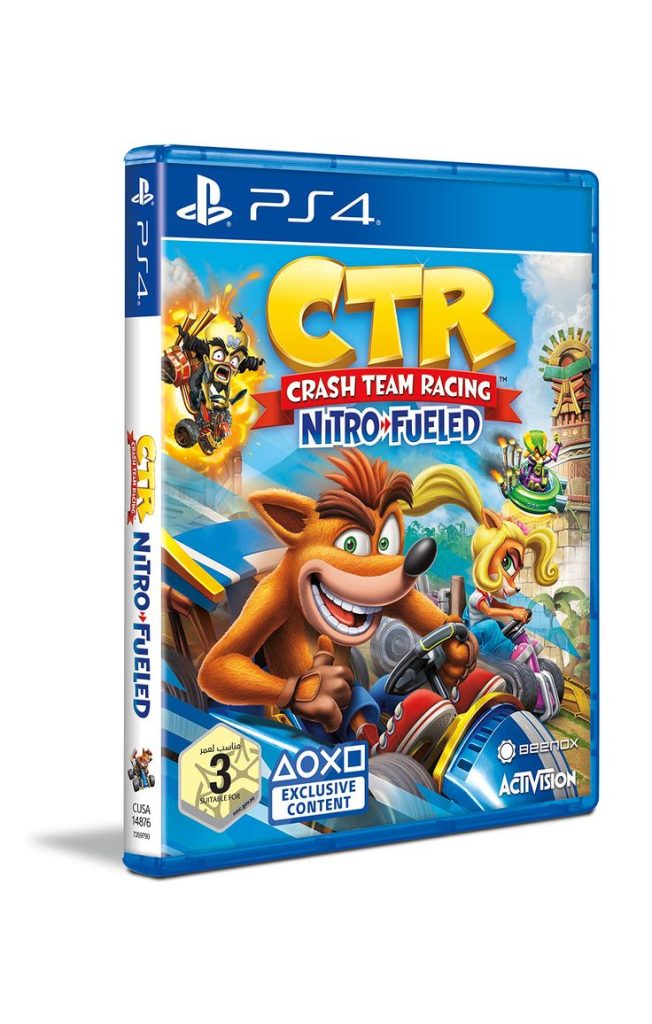 بازی Crash Team Racing Nitro-Fueled (CTR) برای PS4 کارکرده
