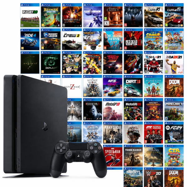 کنسول PS4 Slim 500GB فول گیم