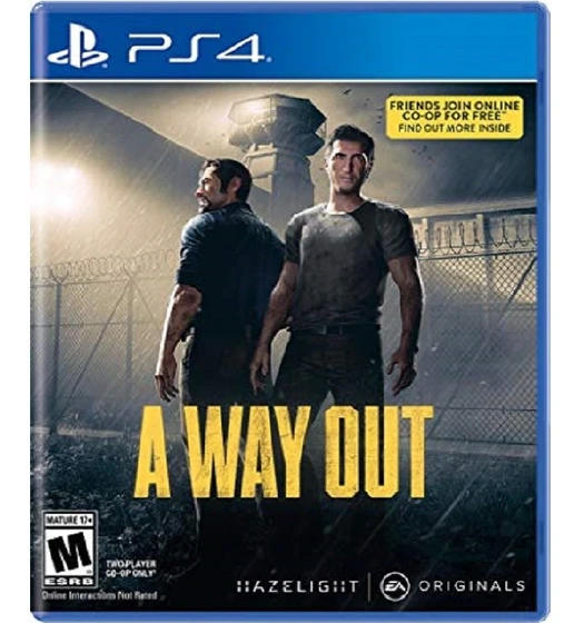 بازی A Way Out PS4 کارکرده