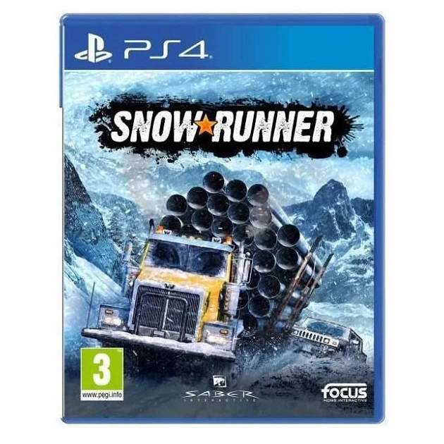 بازی SnowRunner PS4 کارکرده