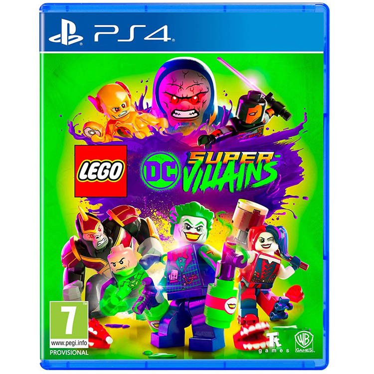 بازی LEGO DC Super-Villains PS4 کارکرده